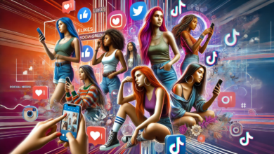 social media girls