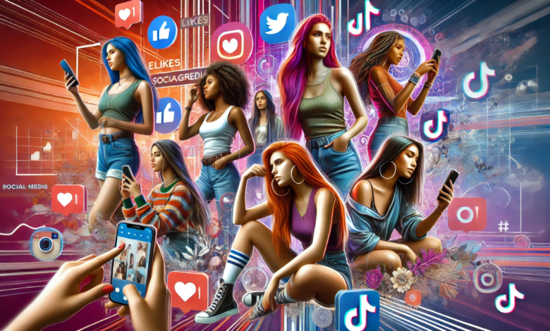 social media girls