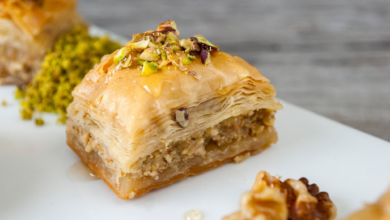 shredded phyllo dough