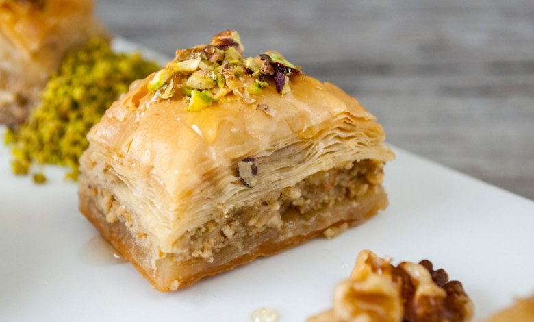 shredded phyllo dough