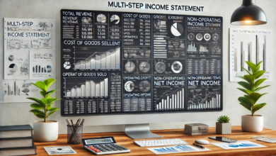 multi step income statement